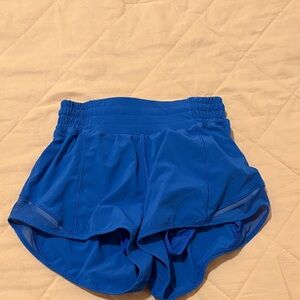 lululemon athletica Royal Blue Athletic Shorts